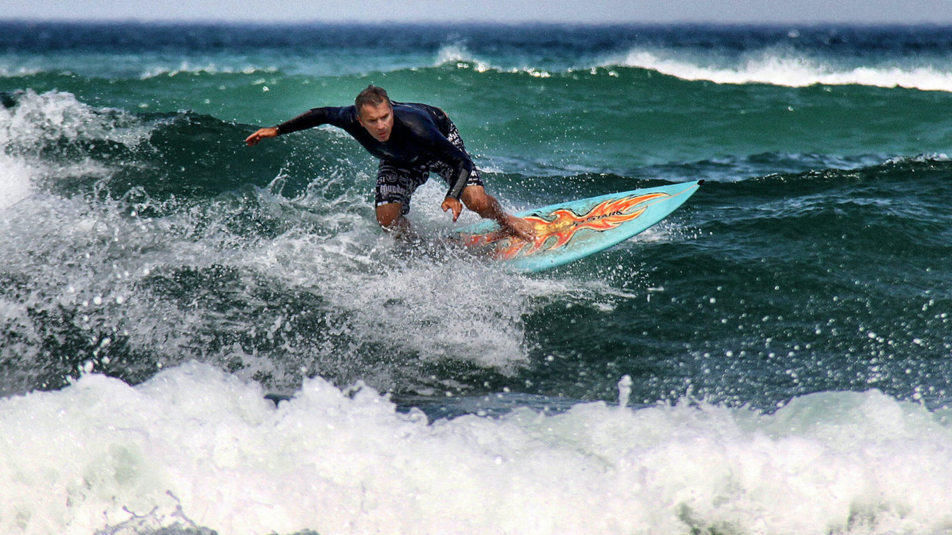 surfing